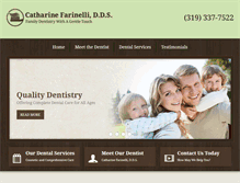 Tablet Screenshot of farinellidds.com